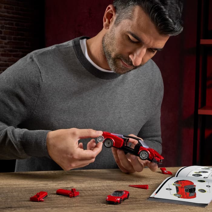 hot wheels Mattel Brick Shop Hot Wheels Maserati Mc20 Kit de Construction de Jouets 250 Pièces de Collection