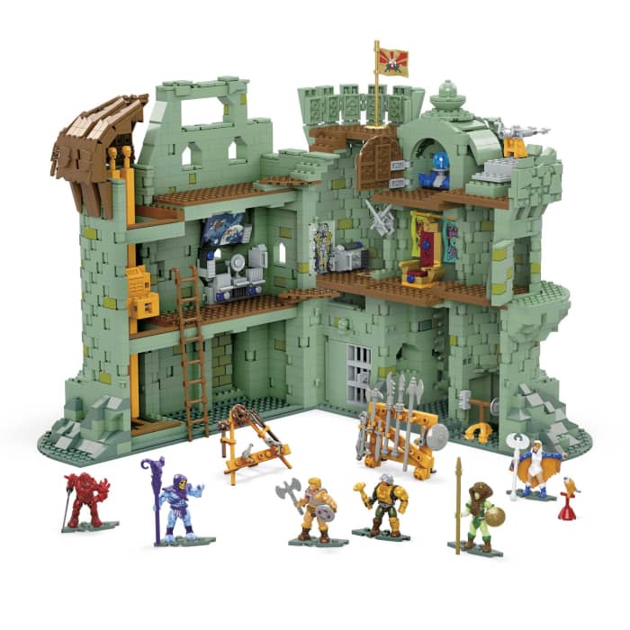 Hot Wheels MEGA Masters Of The Universe Castle Grayskull Collectors Building Kit (3508 Pieces)