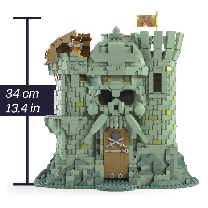 Hot Wheels MEGA Masters Of The Universe Castle Grayskull Collectors Building Kit (3508 Pieces)