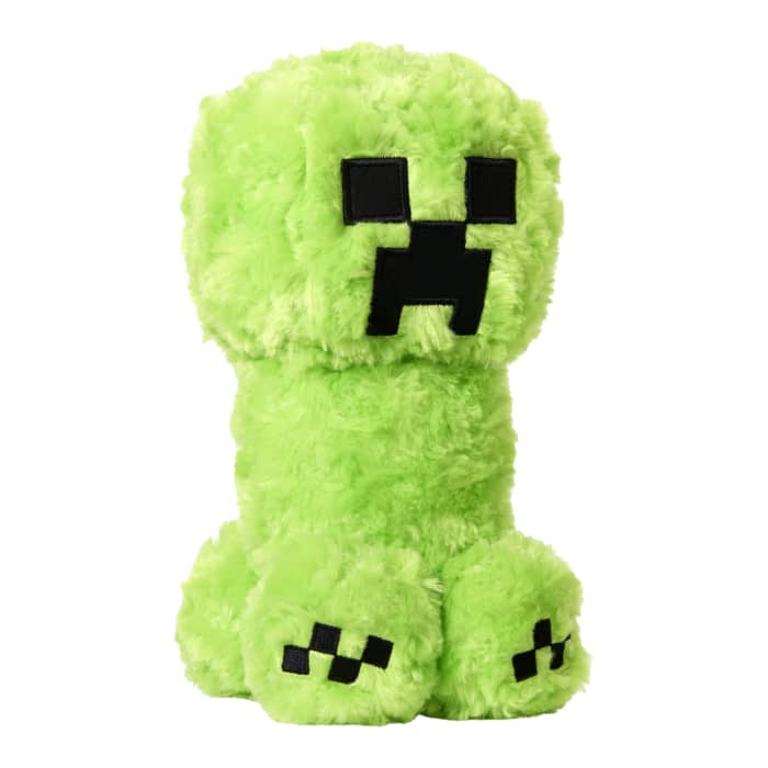 Hot Wheels Minecraft Creeper Plush Toy 8-Inch Collectible Soft Doll Inspired By A Minecraft Movie