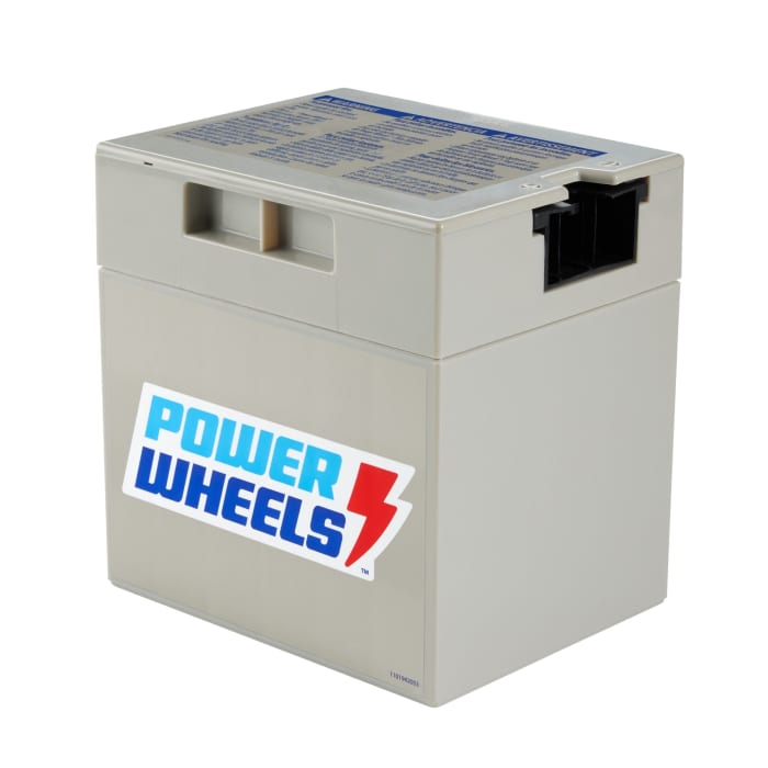 Hot Wheels Power Wheels 12-Volt Rechargeable Replacement Battery