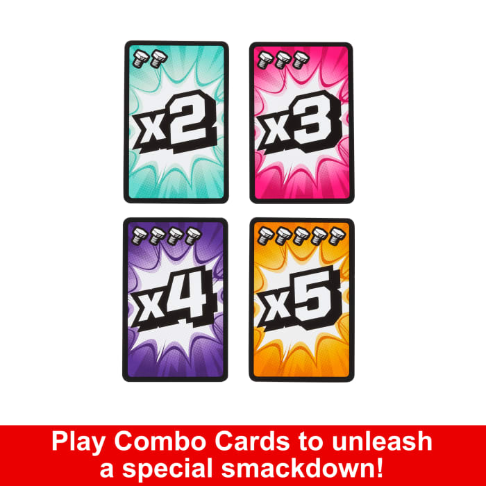 Hot Wheels Rock ‘Em Sock ‘Em Robots Fight Cards Card Game With Two Boxing Gloves Team Party Game