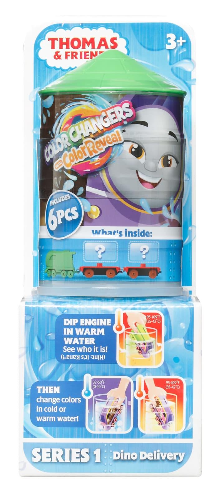 Hot Wheels Thomas Et Ses Amis Color Reveal Train Avec Changement De Couleur