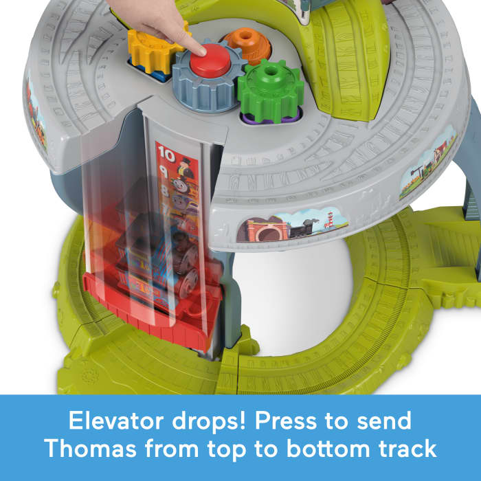 Hot Wheels Thomas & Friends My First Train Table Toddler Toy With Track & Fine Motor Activities