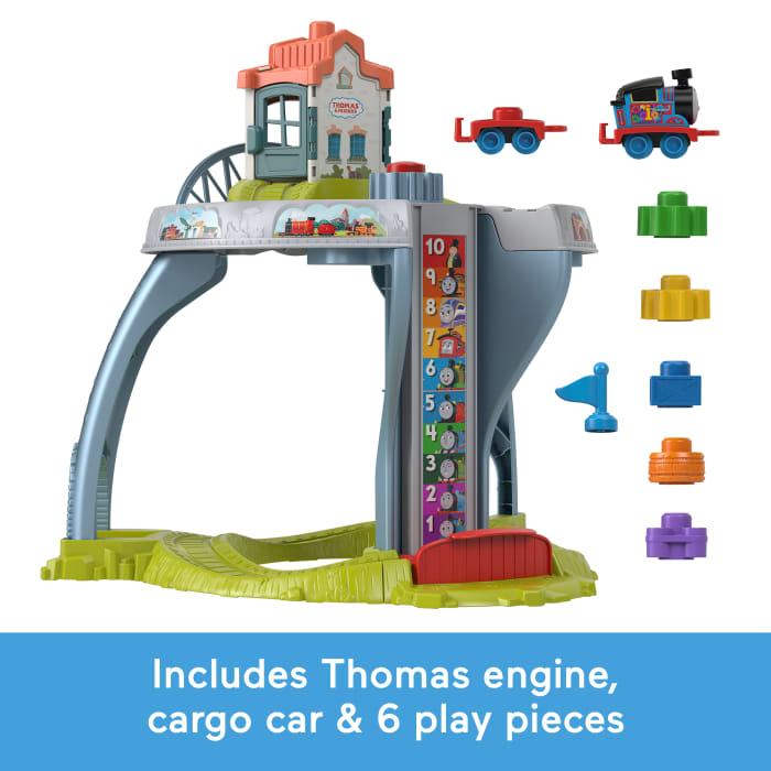 Hot Wheels Thomas & Friends My First Train Table Toddler Toy With Track & Fine Motor Activities