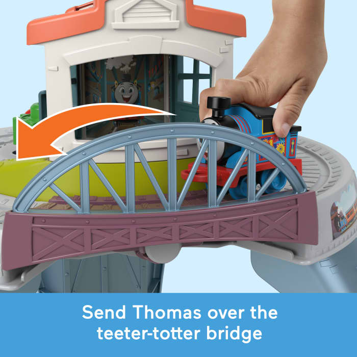 Hot Wheels Thomas & Friends My First Train Table Toddler Toy With Track & Fine Motor Activities