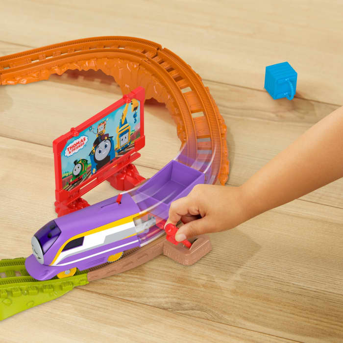 hot wheels Thomas & Friends Round & Round Kana Motorized Train And Track Set For Preschool Kids