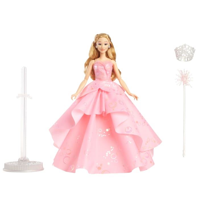 Hot Wheels Universal Pictures' Wicked Deluxe Glinda Fashion Doll & Accessories With Removable Outfit
