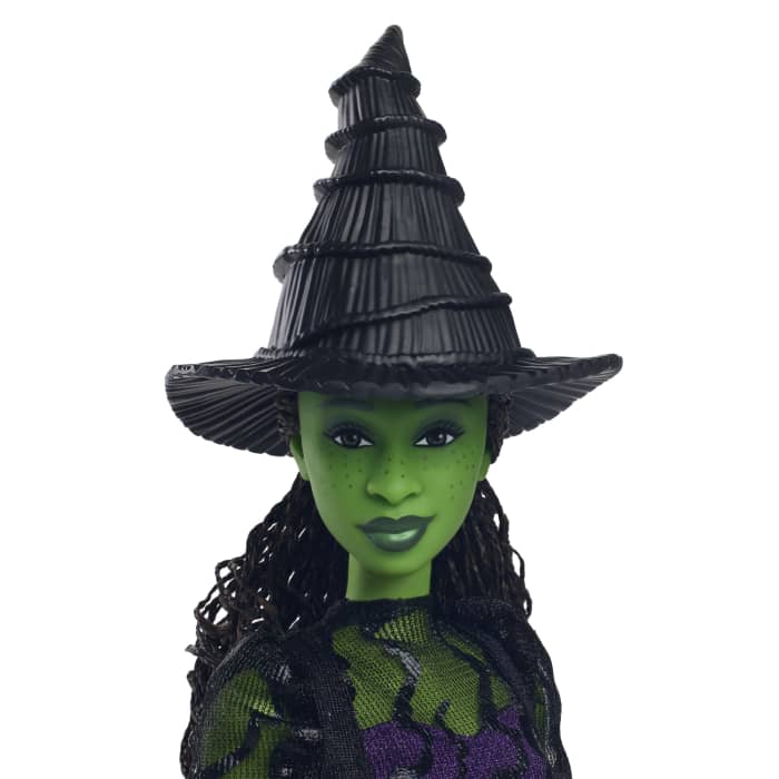 Hot Wheels Universal Pictures’ Wicked Elphaba Fashion Doll With Removable Fashions & Accessories
