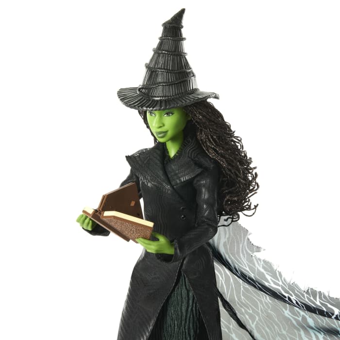 Hot Wheels Universal Pictures’ Wicked: For Good Deluxe Elphaba Doll With Movie-inspired Outfit & 4 Accessories