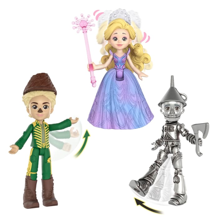 Hot Wheels Universal Pictures’ Wicked: For Good Oz Story Set 5 Small Dolls With 5 Movie-inspired Accessories