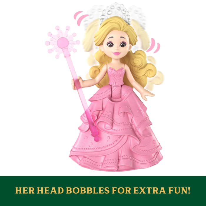 Hot Wheels Universal Pictures’ Wicked Glinda's Floating Bubble Toy With Vehicle & Glinda Small Doll