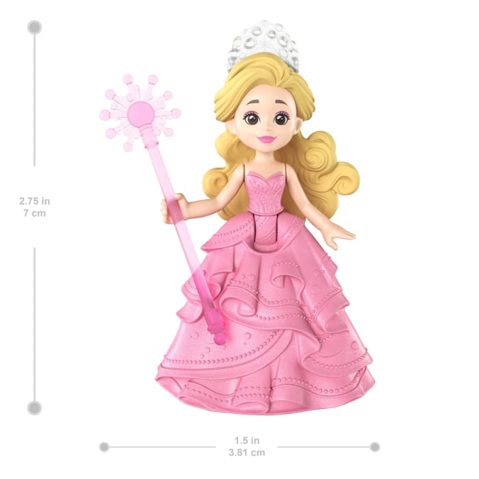 hot wheels Universal Pictures’ Wicked Glinda's Floating Bubble Toy With Vehicle & Glinda Small Doll