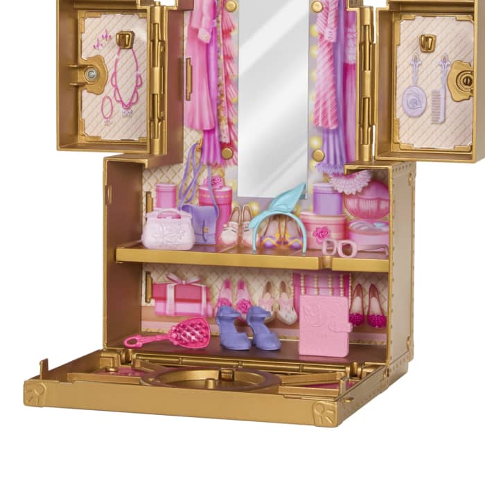 Hot Wheels Universal Pictures’ Wicked Glinda's Glamorous Closet 2 Unique Looks Surprises & 13 Accessories