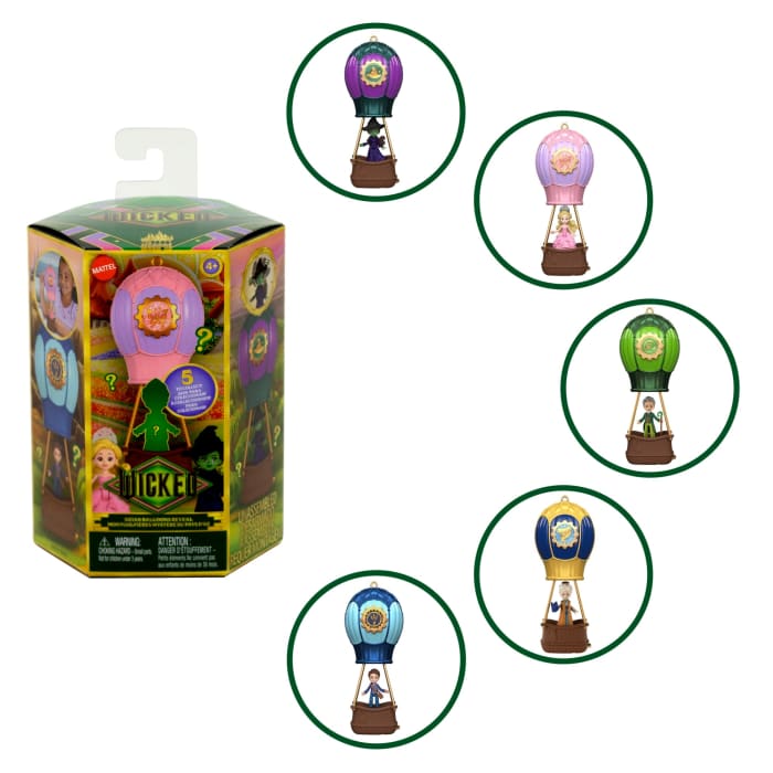 Hot Wheels Universal Pictures’ Wicked Ozian Balloons Reveal Surprise Small Doll