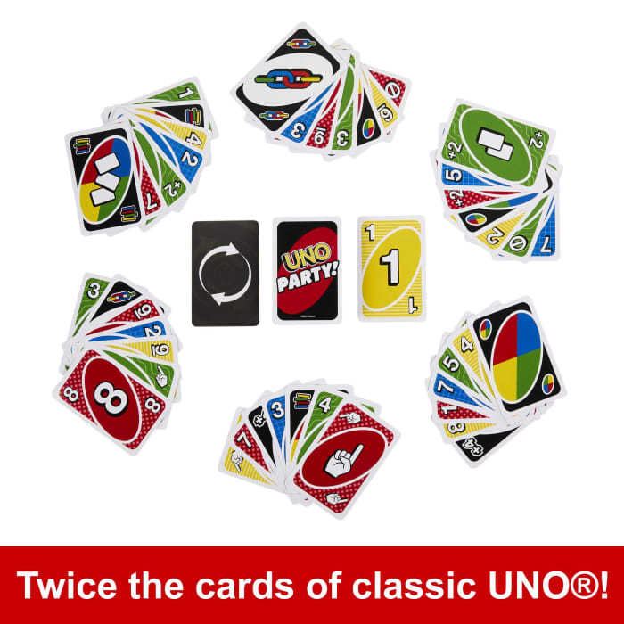 Hot Wheels UNO Party Family Card Game For Kids And Adults
