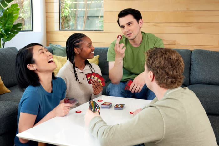 hot wheels UNO Show ‘Em No Mercy Card Game Expansion Pack For Kid Adult & Family Nights & Parties