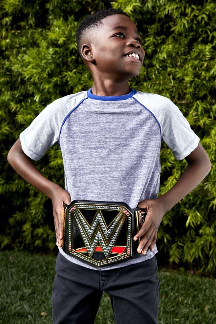 Hot Wheels WWE Championship Role Play Title Belt With Adjustable Strap For Kids