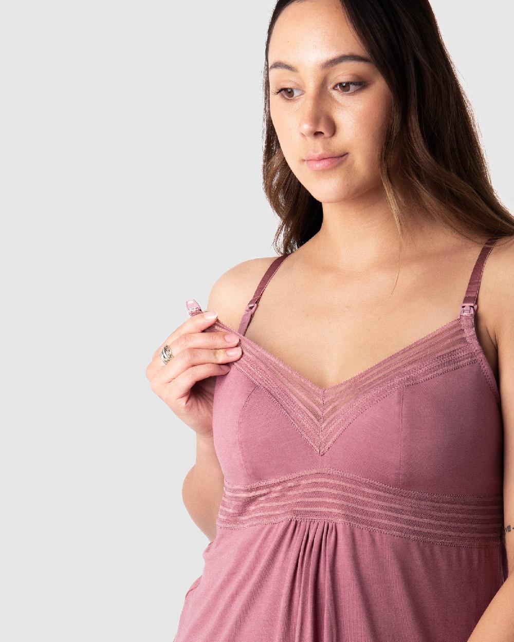 Hotmilk Dream Nightie Antique Rose Regular Antique Rose Regular