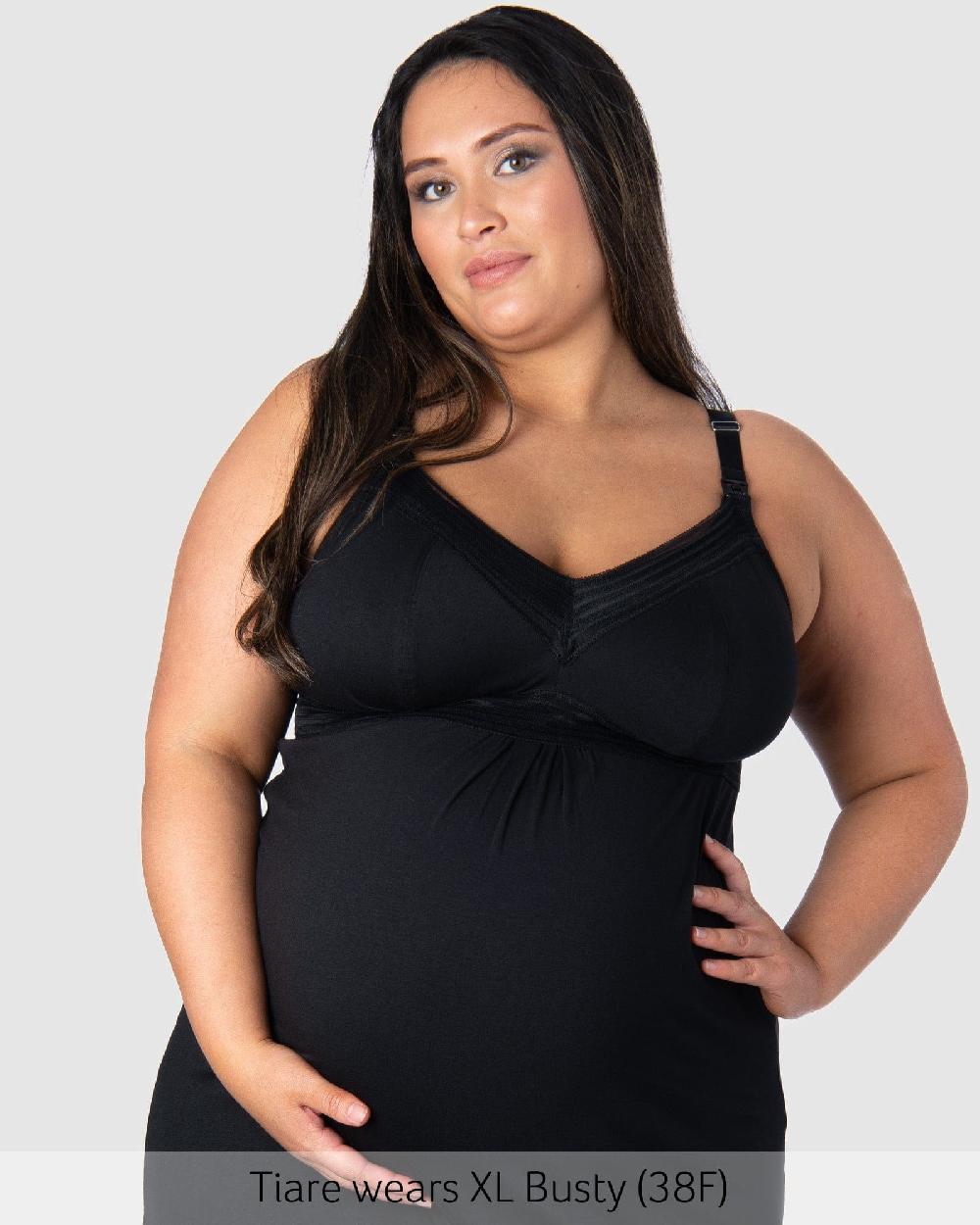 Hotmilk Dream Nightie Black Multifit Busty Black Busty