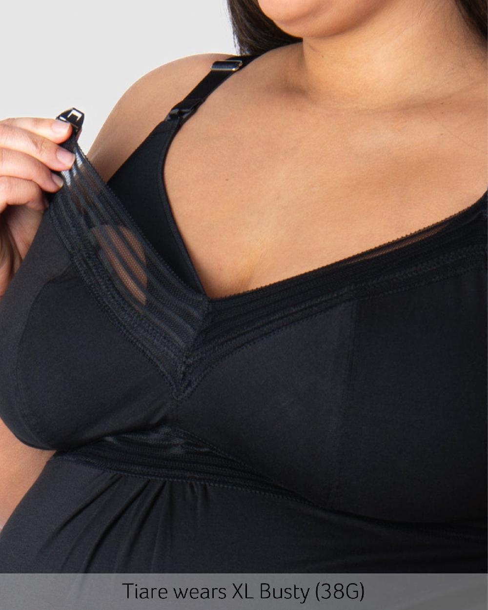 Hotmilk Dream Nightie Black Multifit Busty Black Busty