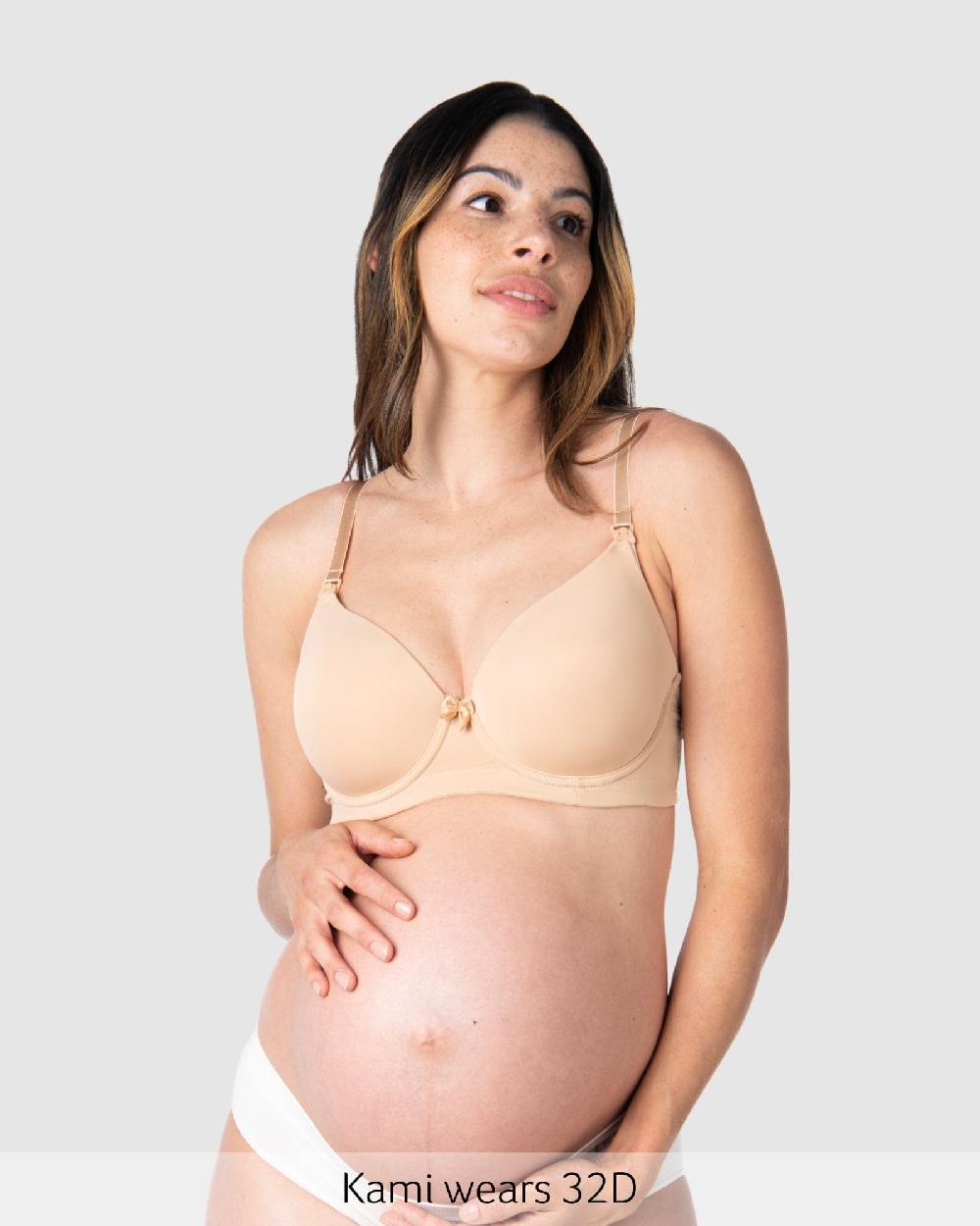 hotmilk Forever Yours T-Shirt Nursing Bra - Frappe Latte