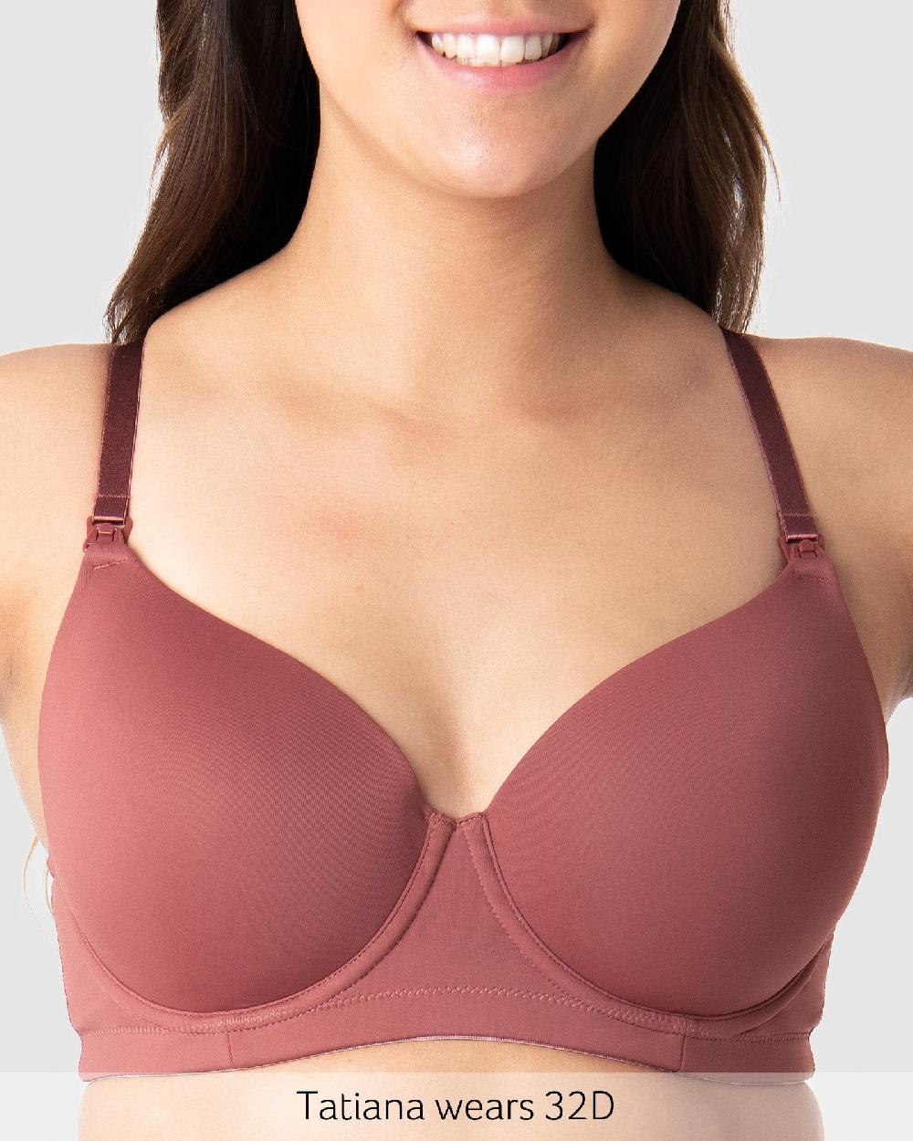 Hotmilk Forever Yours T-Shirt Nursing Bra - Spice Spice
