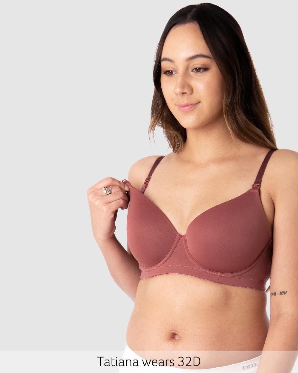 Hotmilk Forever Yours T-Shirt Nursing Bra - Spice Spice