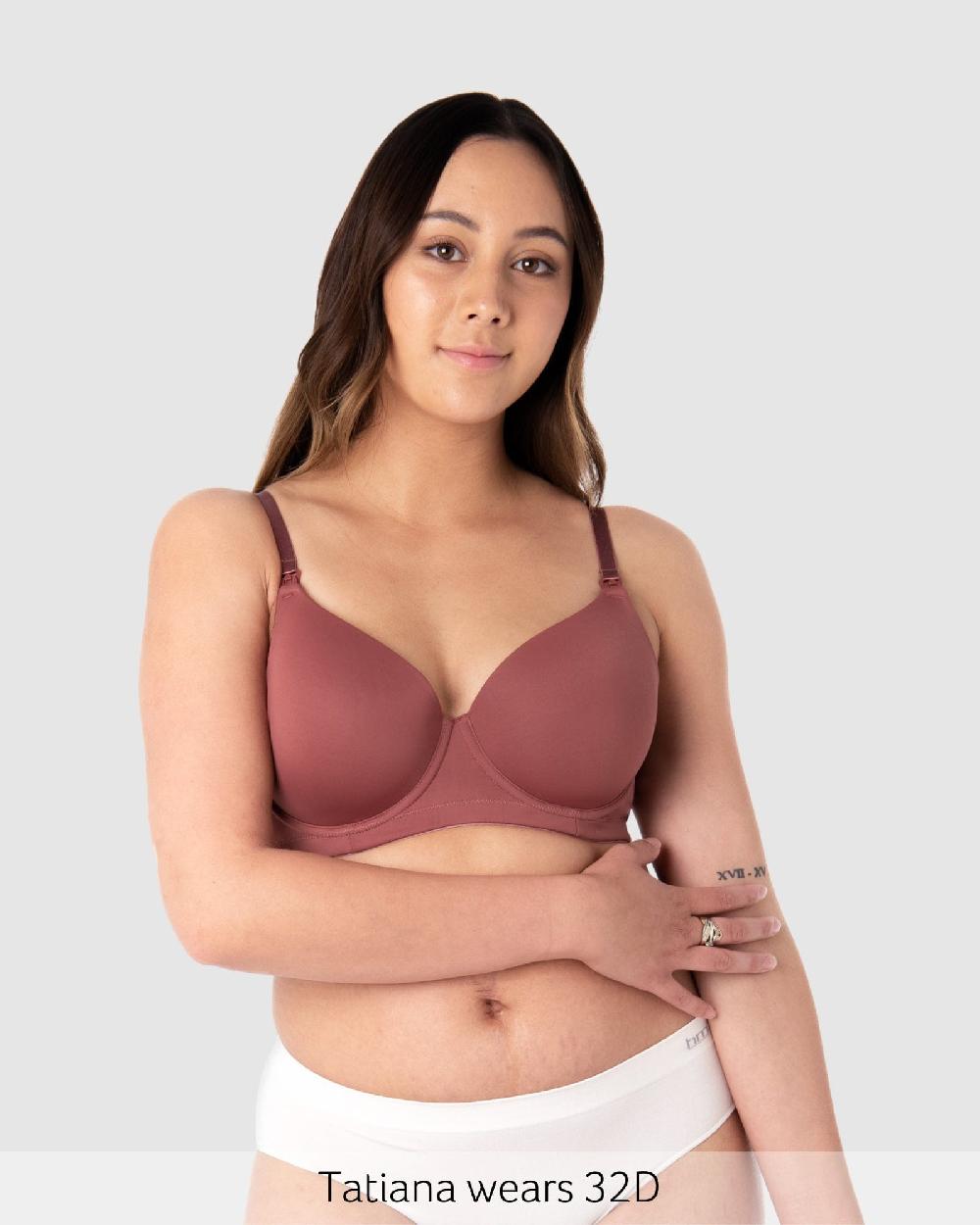 hotmilk Forever Yours T-Shirt Nursing Bra - Spice Spice