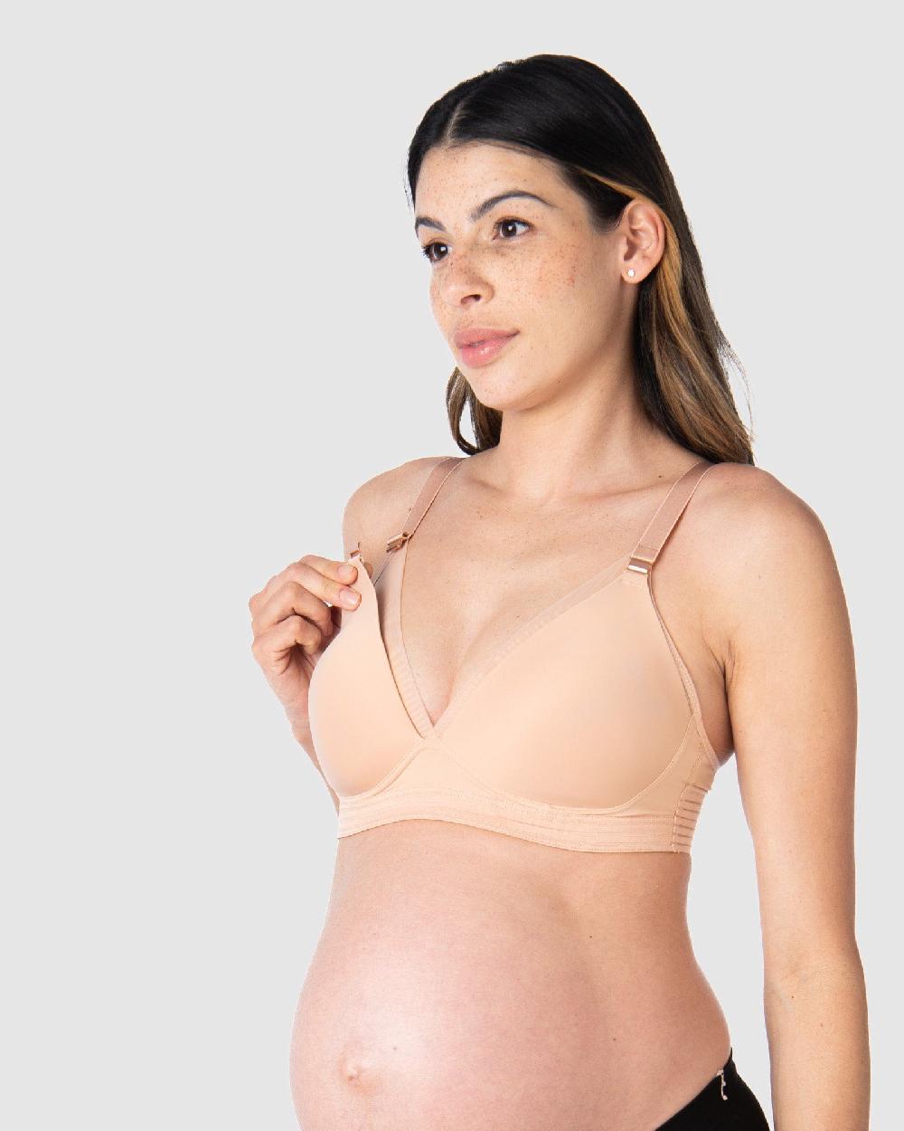 Hotmilk Ambition T-Shirt Nursing Bra - Maple Maple