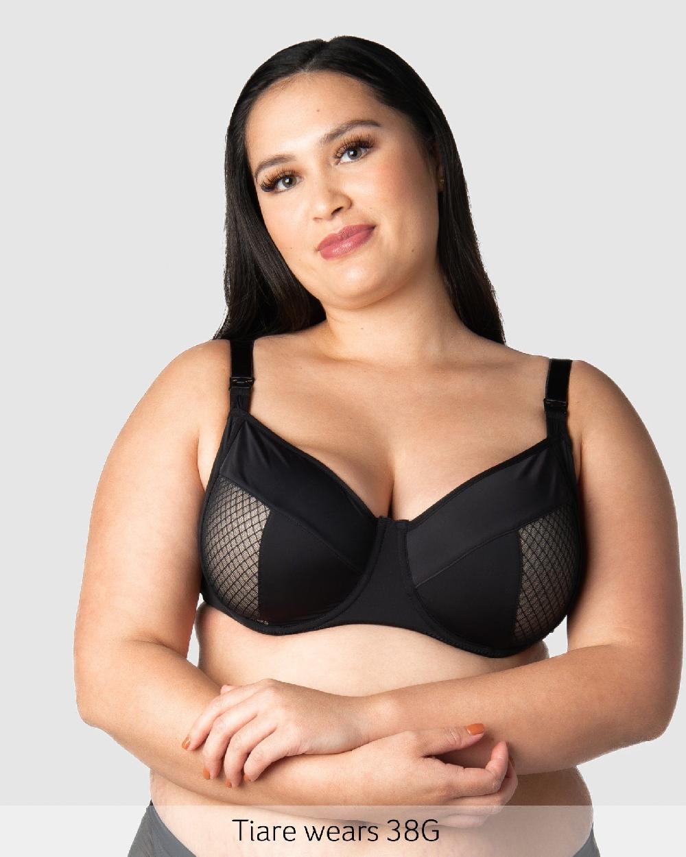 Hotmilk Enlighten Balconette Nursing Bra - Black