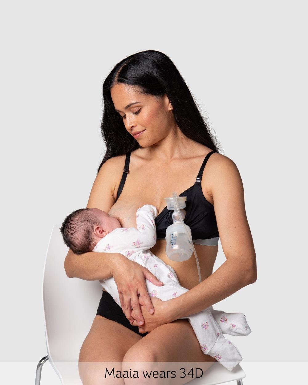 Hotmilk Freedom Pumping Bra - Black