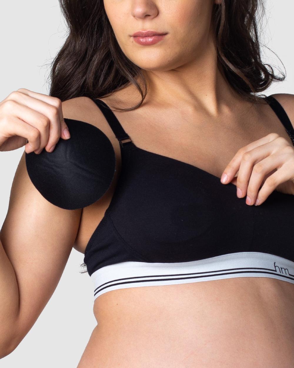 Hotmilk Icon Cotton Nursing Bra - Black