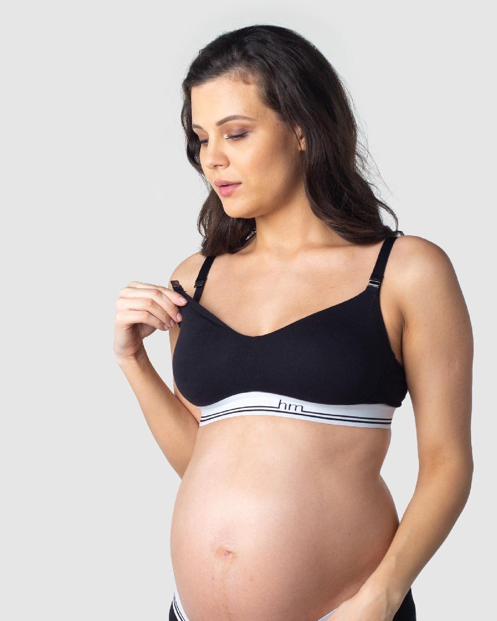 Hotmilk Icon Cotton Nursing Bra - Black