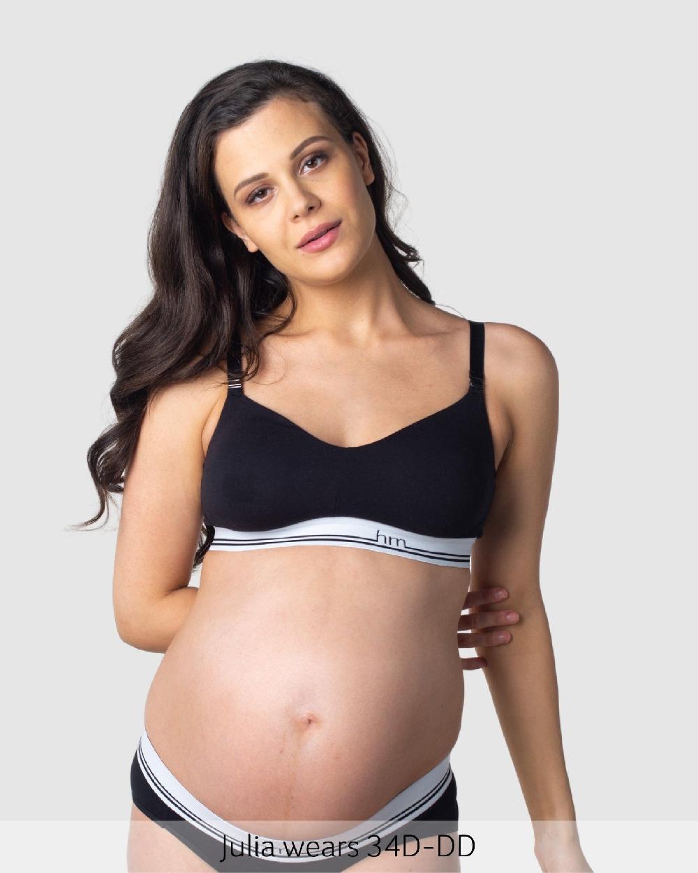 hotmilk Icon Cotton Nursing Bra - Black