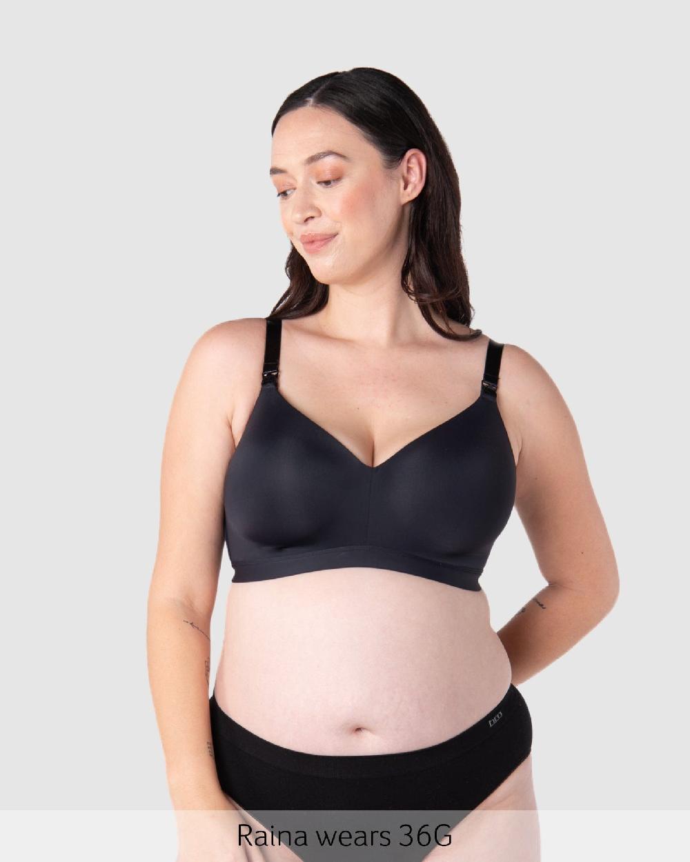 hotmilk Infinite T-Shirt Nursing Bra - Black