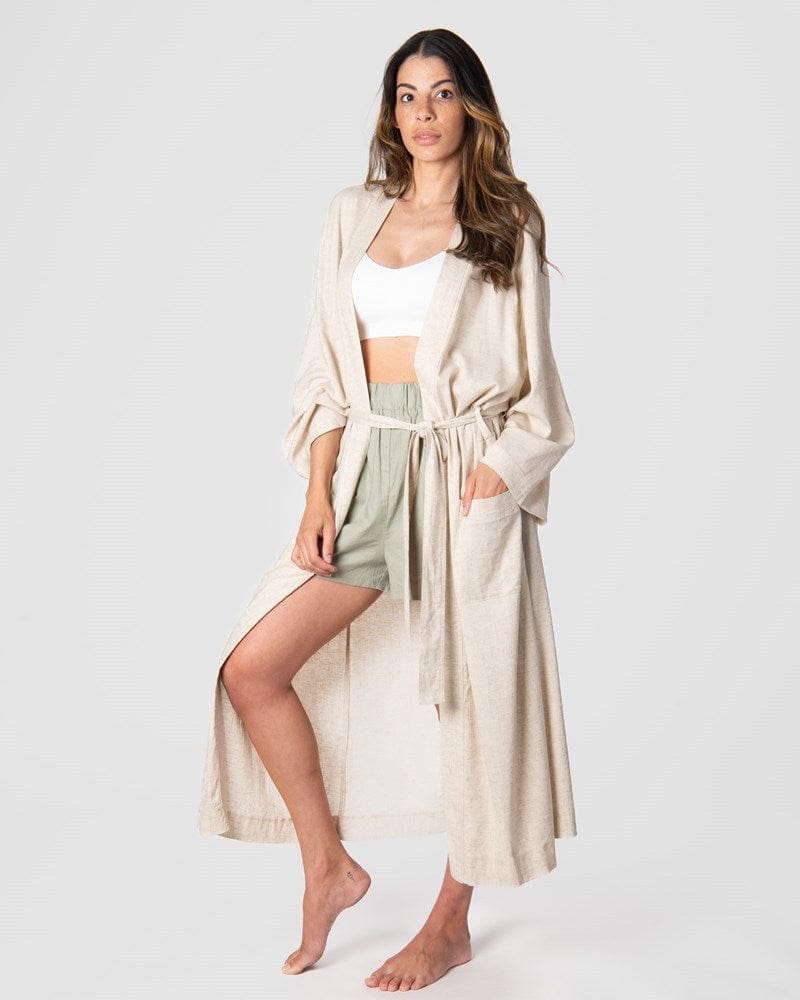 Hotmilk Lounge Robe Birch Robe