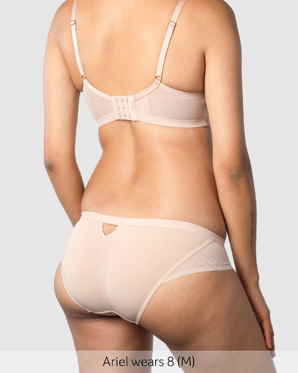 Hotmilk Lunar Bikini Brief - Cashmere Cashmere
