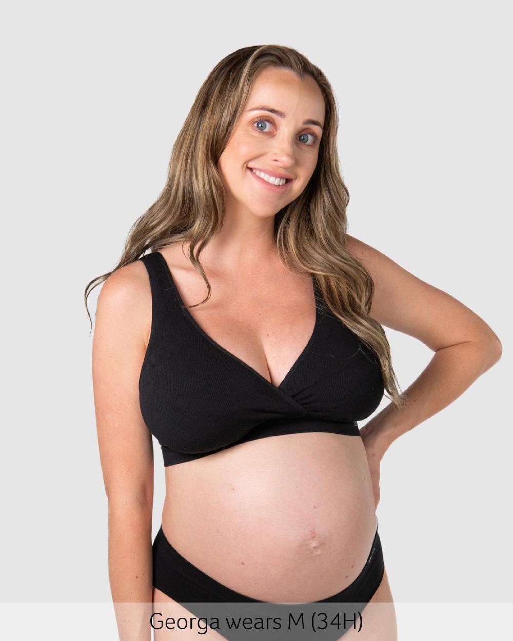 Hotmilk My Comfort FlexFit Maternity Bra - Black