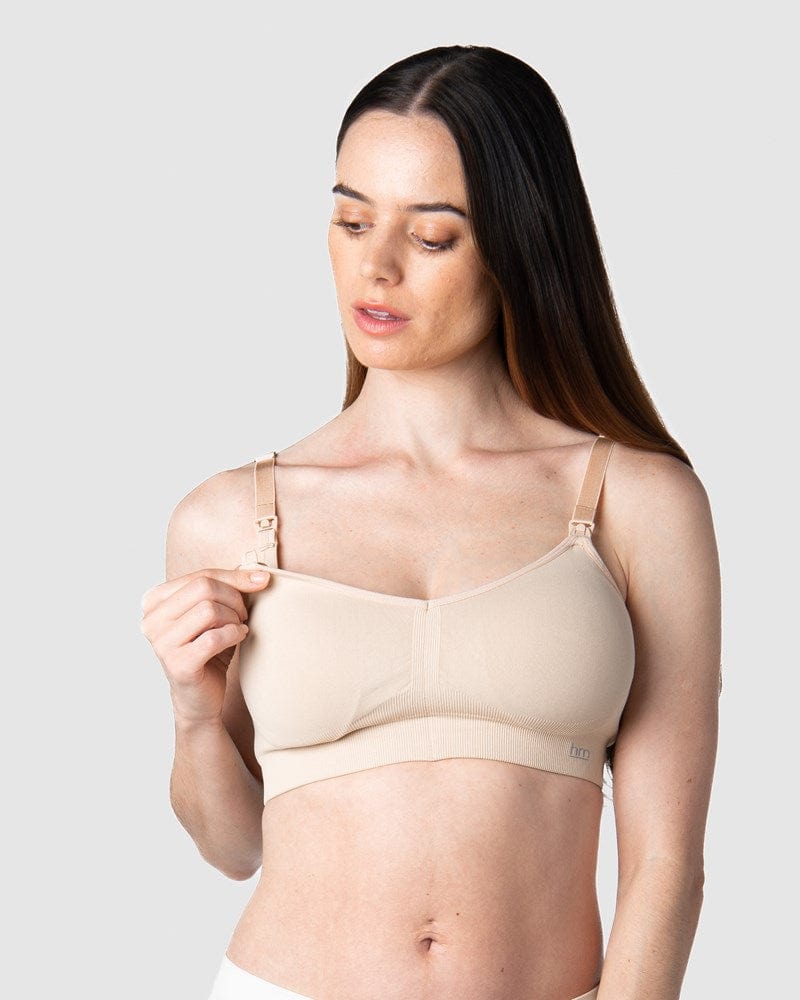 Hotmilk My Necessity Wirefree Nursing Bra - Frappe