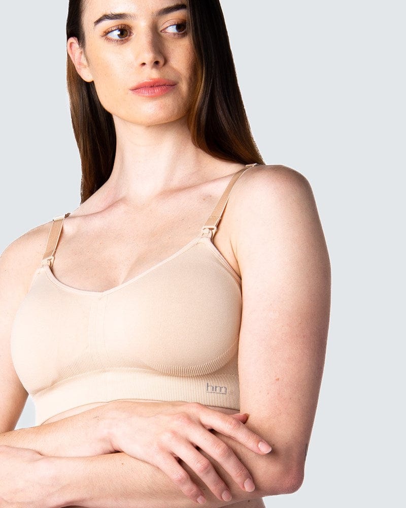 Hotmilk My Necessity Wirefree Nursing Bra - Frappe