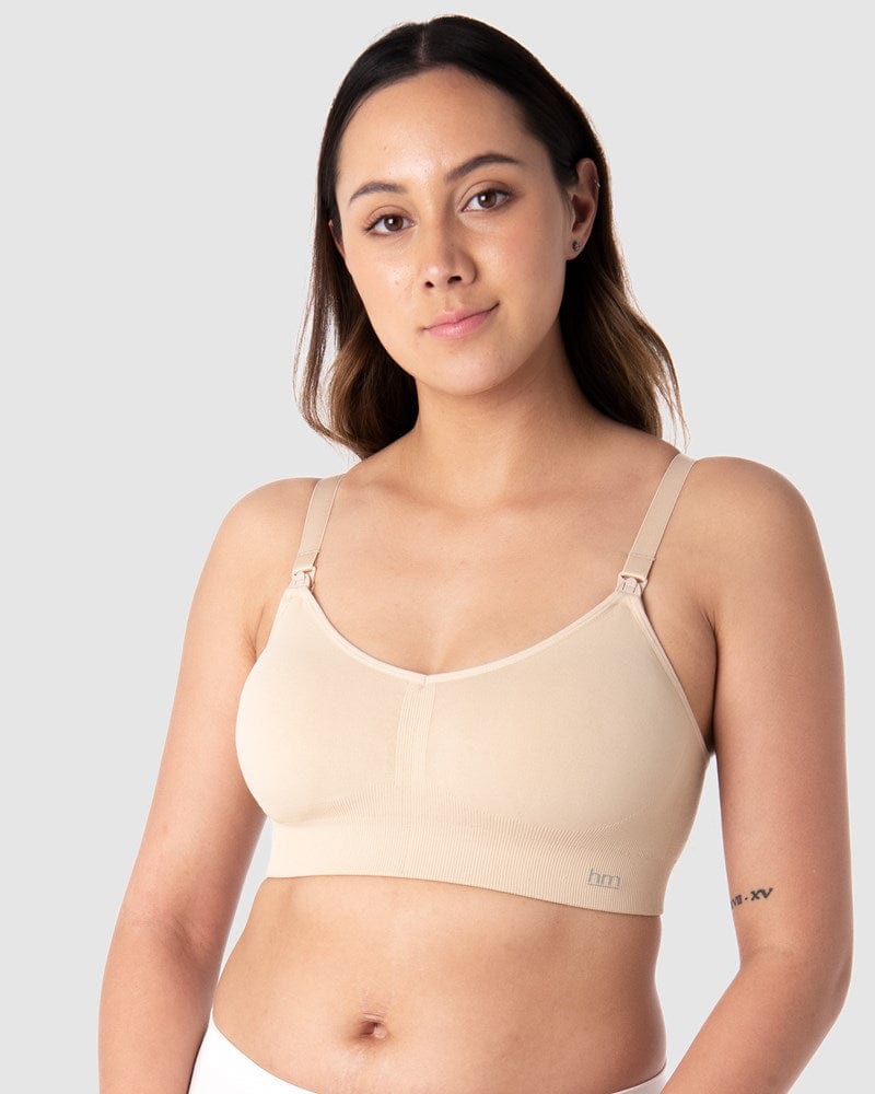 hotmilk My Necessity Wirefree Nursing Bra - Frappe