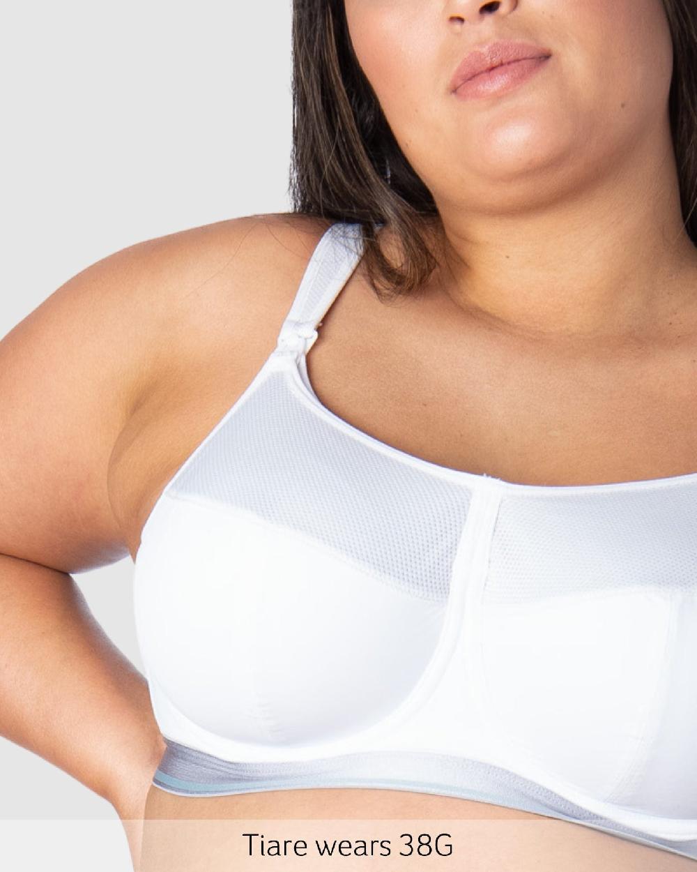 Hotmilk Reactivate Sports Nursing Bra - White White