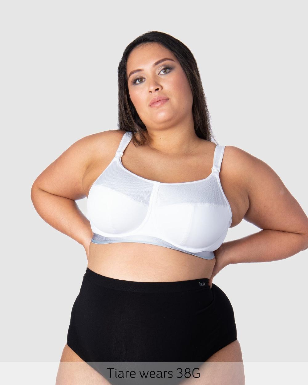 hotmilk Reactivate Sports Nursing Bra - White White