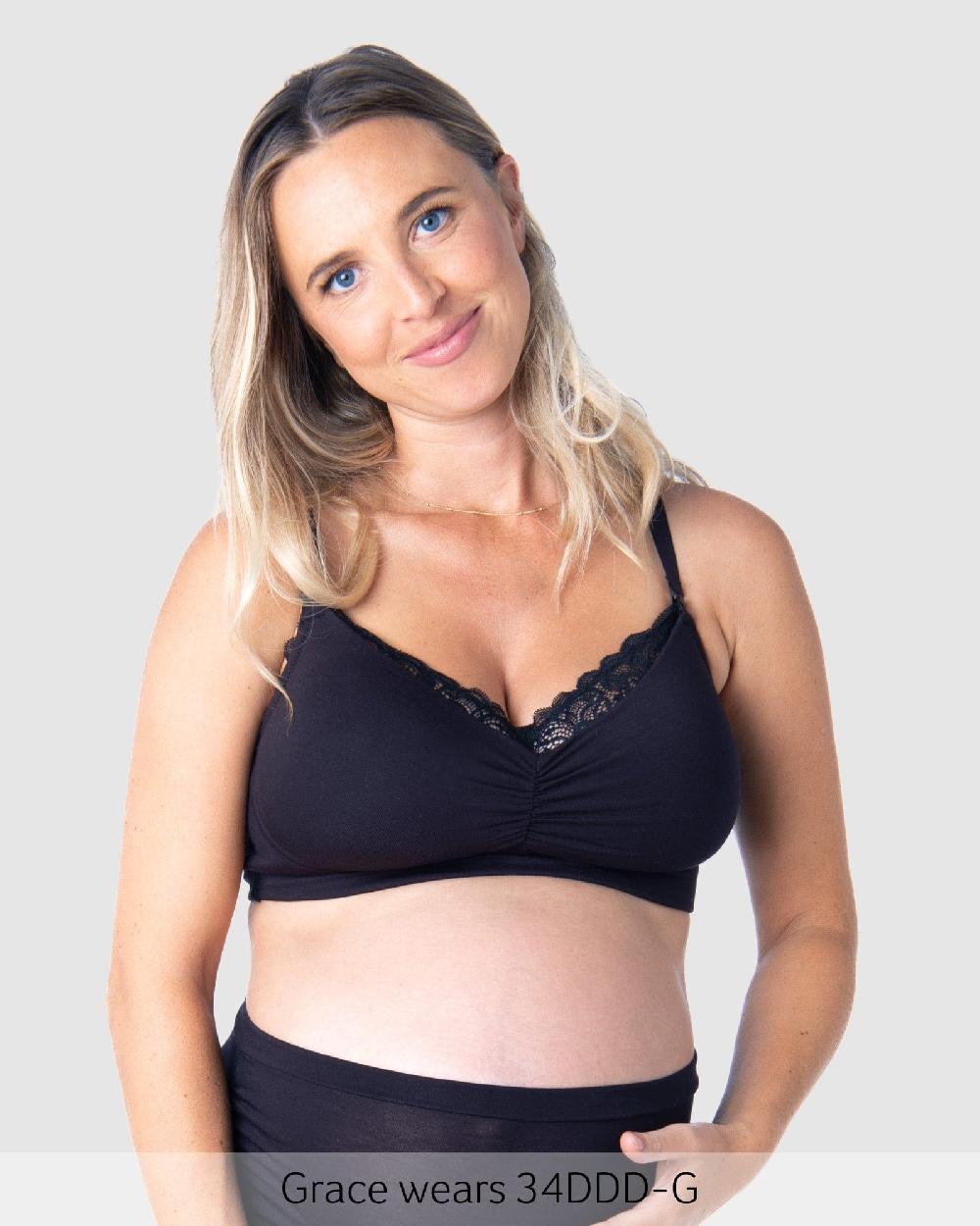 Hotmilk Serenity Bamboo Nursing Bra - Black