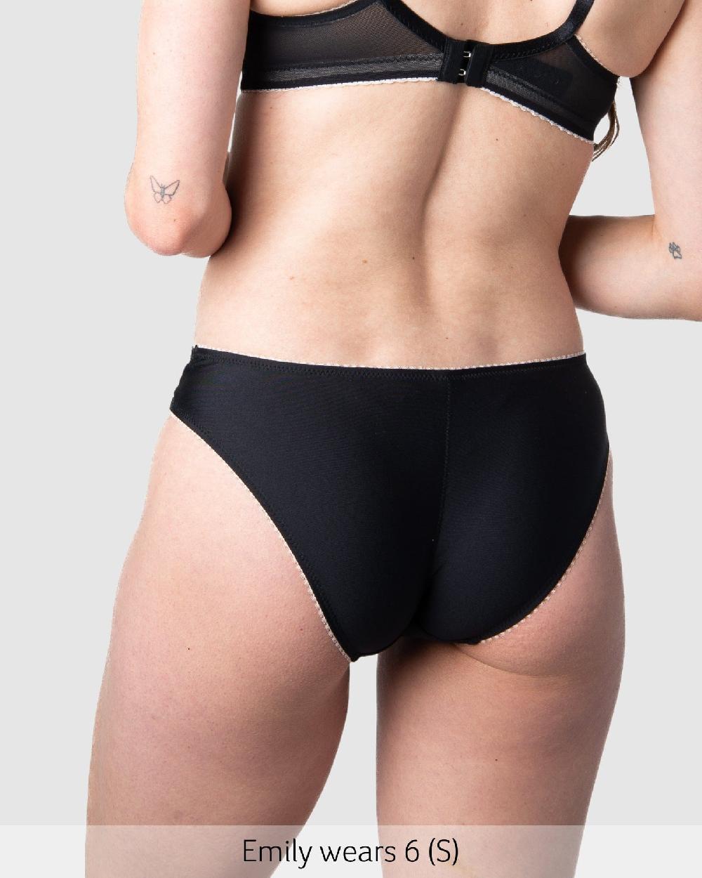 Hotmilk Show Off Bikini Brief - Black Black