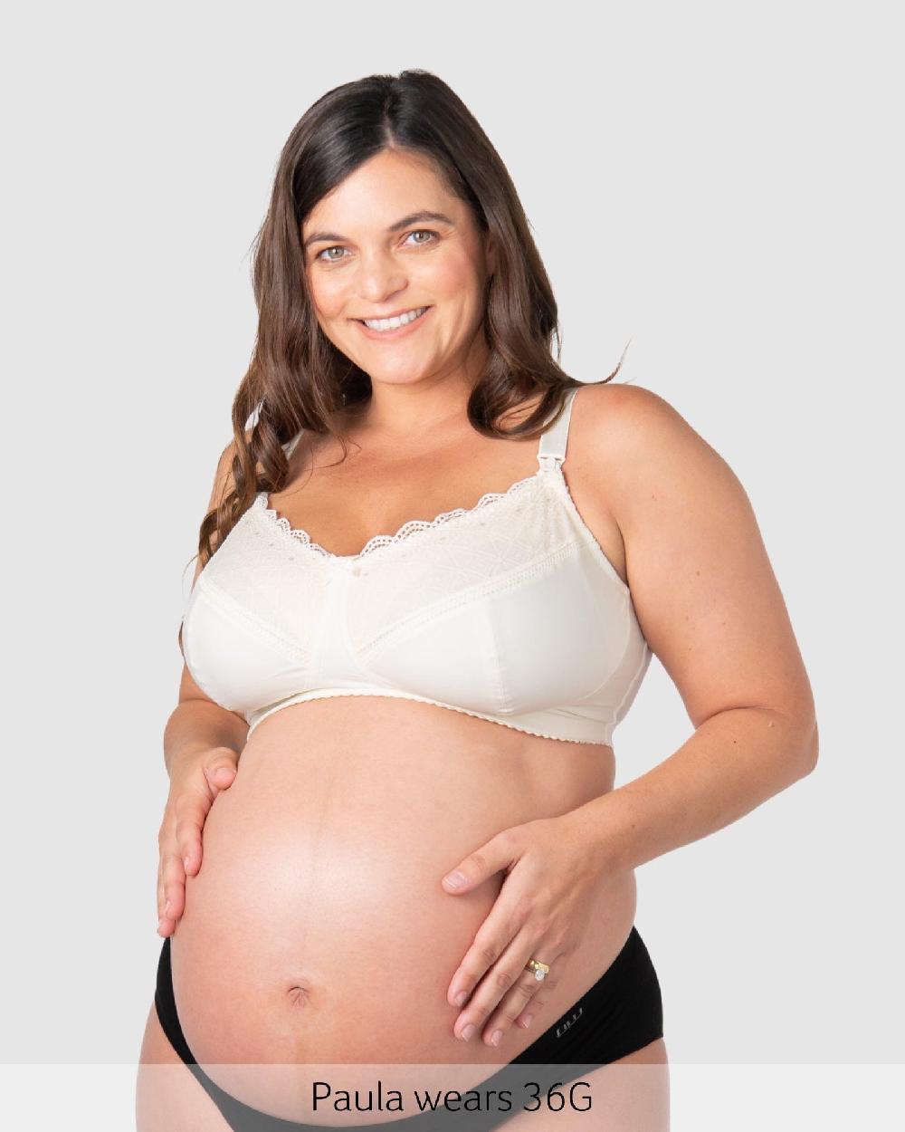 hotmilk Show Off Full Cup Nursing Bra - Ivory Ivory