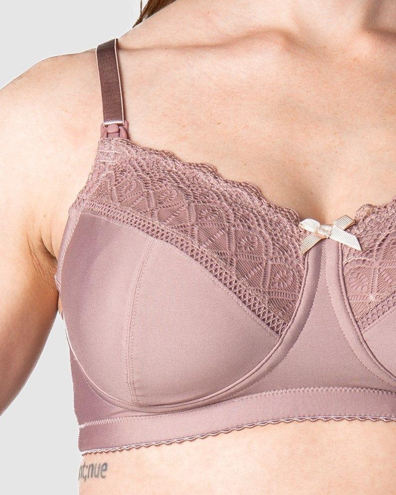 Hotmilk SHOW OFF MOCHA NURSING BRA - WIREFREE