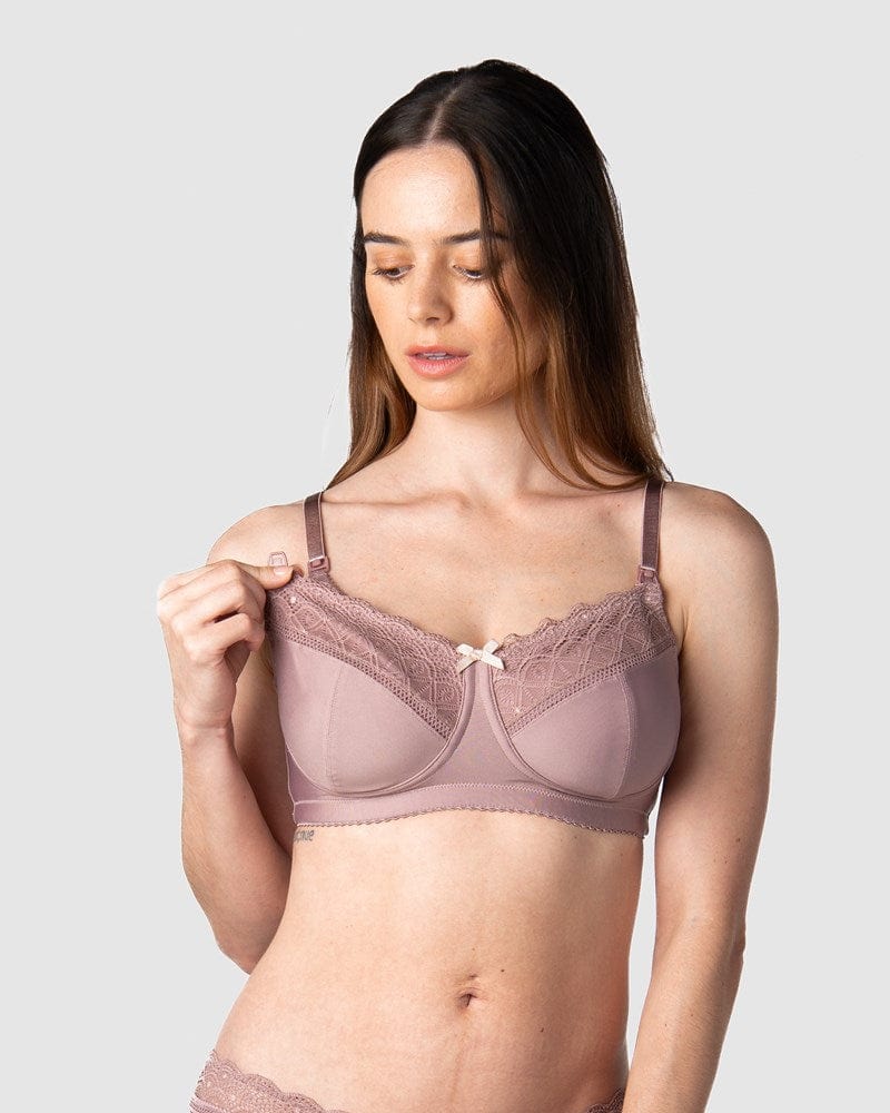 Hotmilk SHOW OFF MOCHA NURSING BRA - WIREFREE
