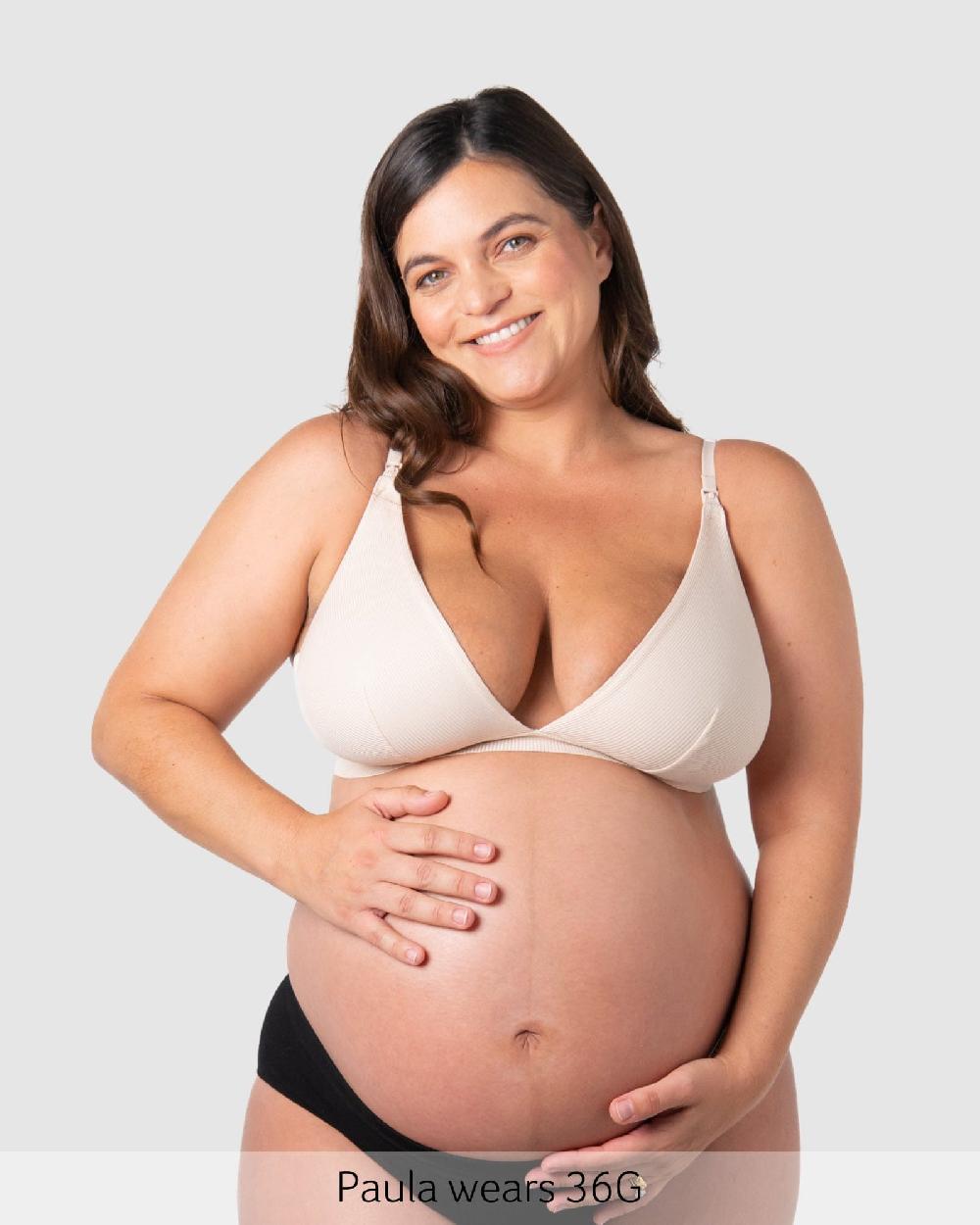 hotmilk Solace Multifit Nursing Bra - Oat